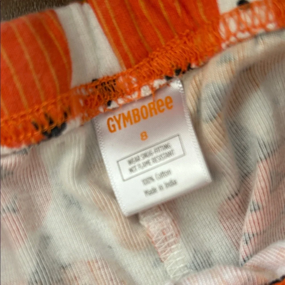 Gymboree Kids Pumpkin Jack-o’-lantern Halloween Pajama Set